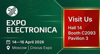 Добре дошли в 2026 Russia Electronics Exhibition Center #14, щанд C2093, 14-1...